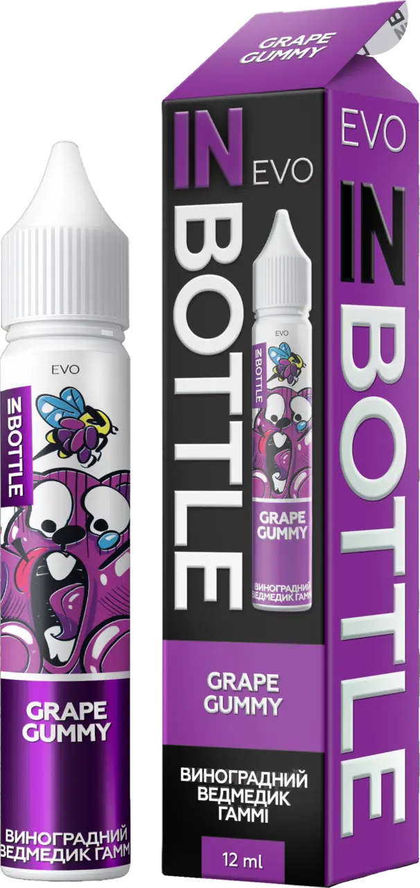 Флакон і коробка InBottle EVO GRAPE GUMMY