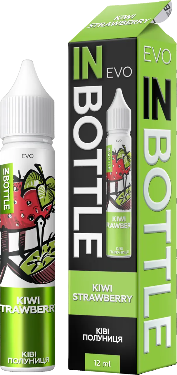 Флакон і коробка InBottle EVO KIWI STRAWBERRY
