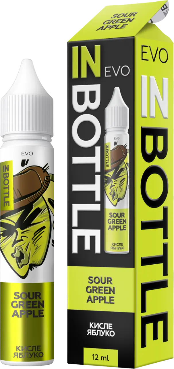 Флакон і коробка InBottle EVO Sour Green Apple