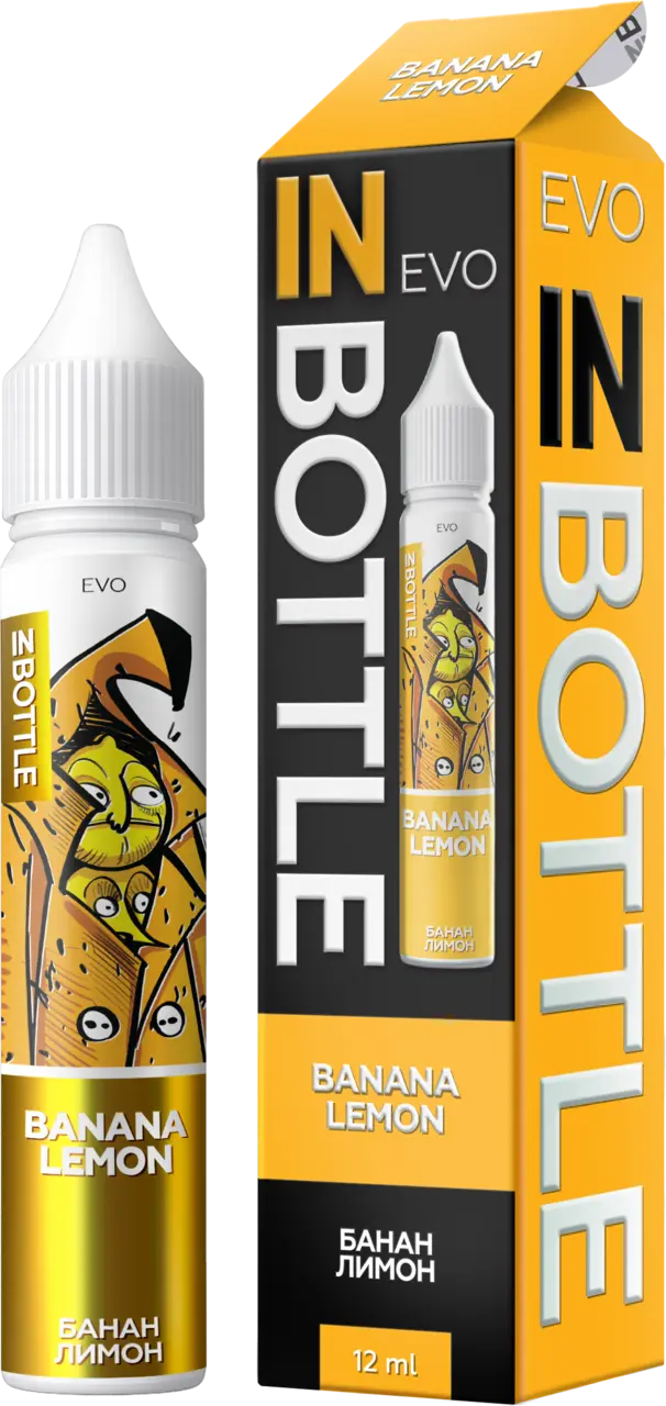 Флакон і коробка InBottle EVO Banana Lemon