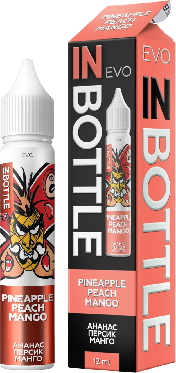 Флакон і коробка InBottle EVO Pineapple Peach Mango