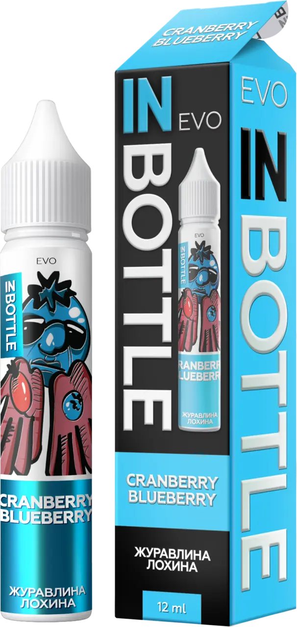 Флакон і коробка InBottle EVO Cranberry Blueberry