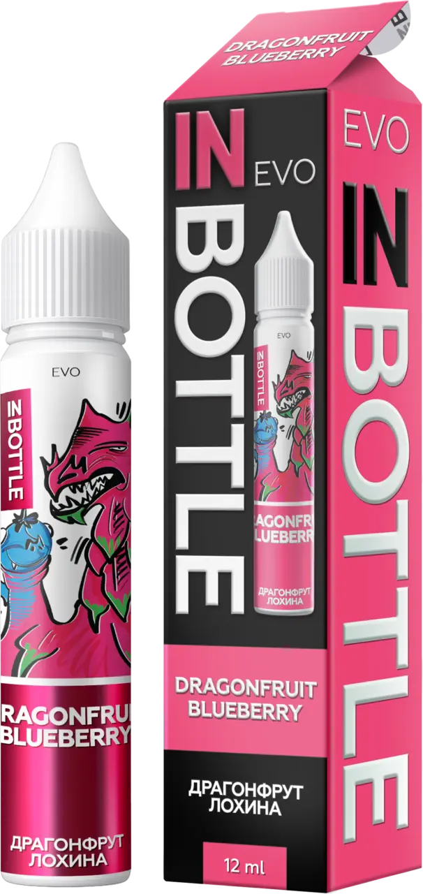 Флакон і коробка InBottle EVO Dragonfruit Blueberry