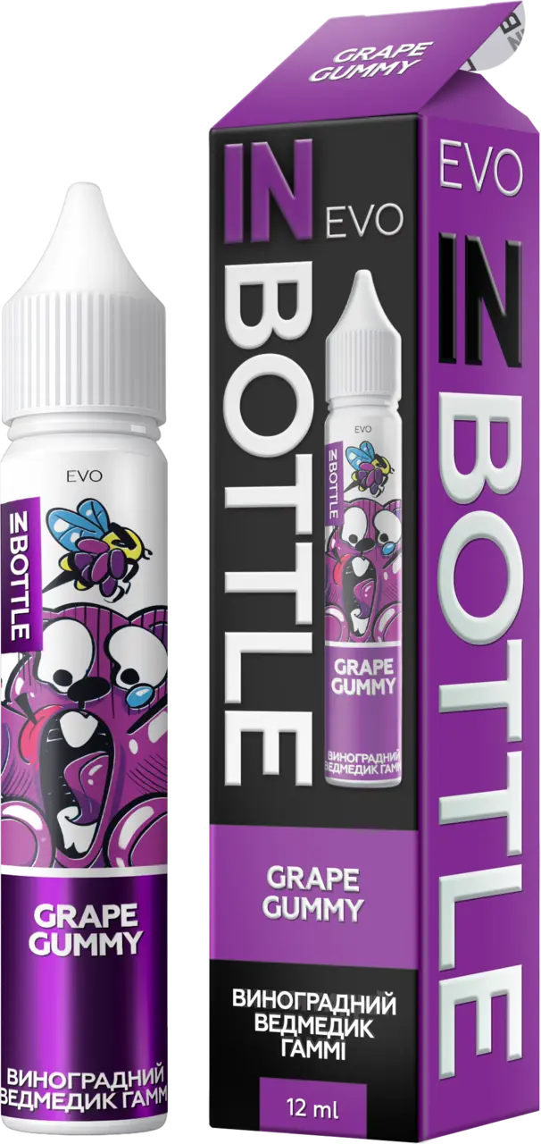 Флакон і коробка InBottle EVO Grape Gummy