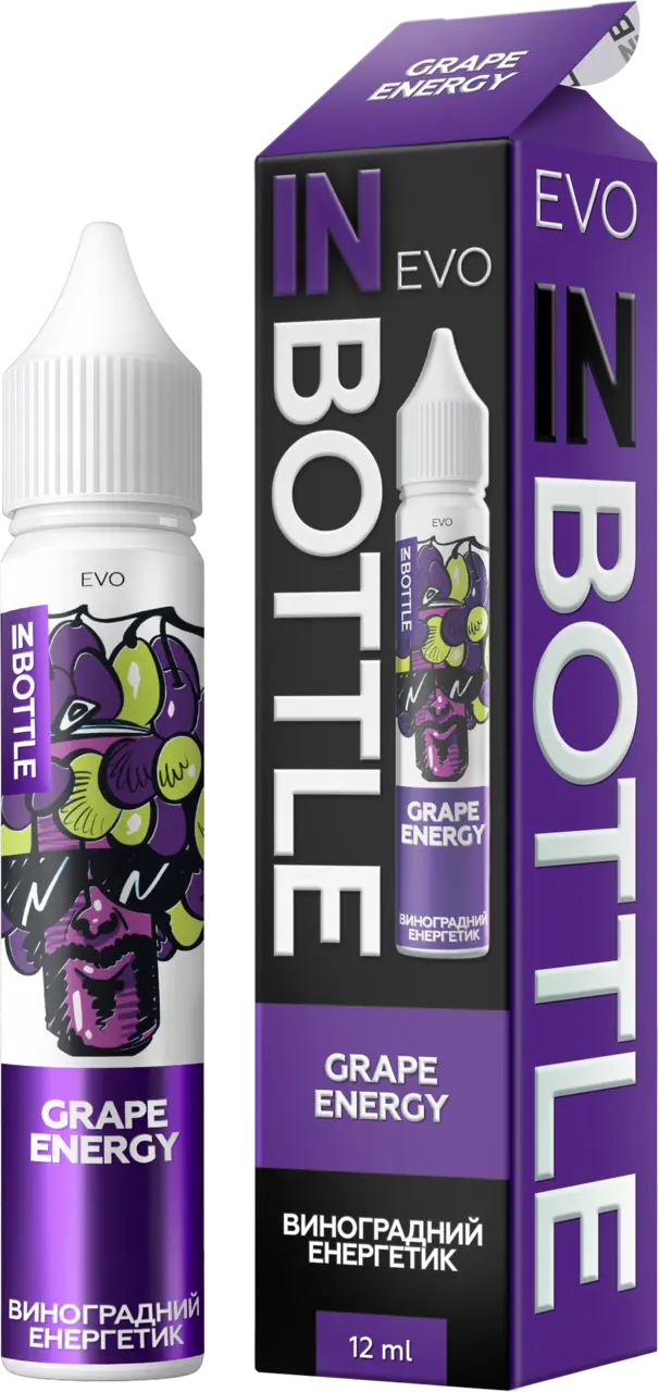 Флакон і коробка InBottle EVO Grape Energy